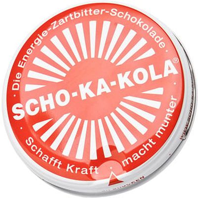 Scho-Ka-Kola, 100 g peltirasiassa, tumma